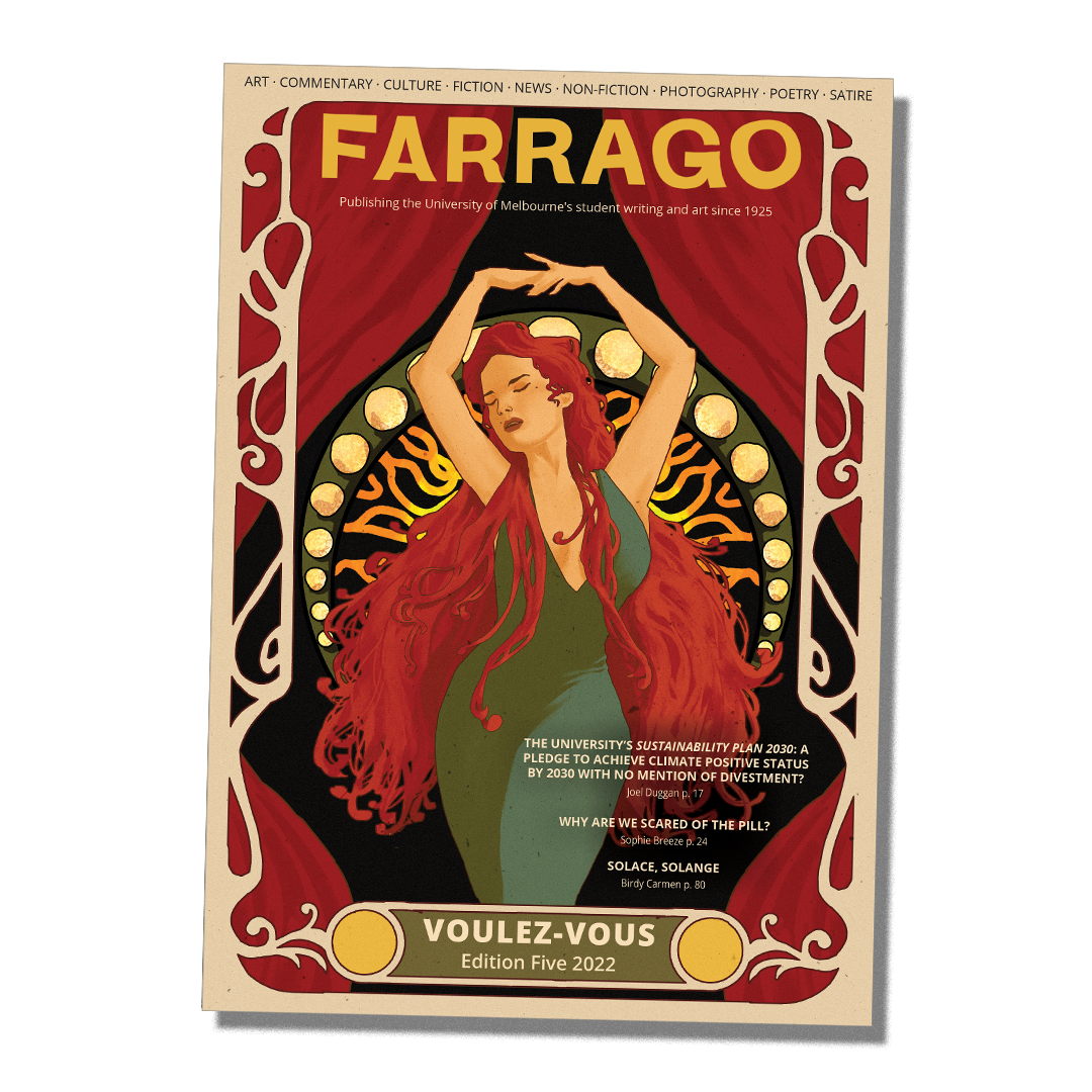 Farrago's magazine cover - Edition Five 2022